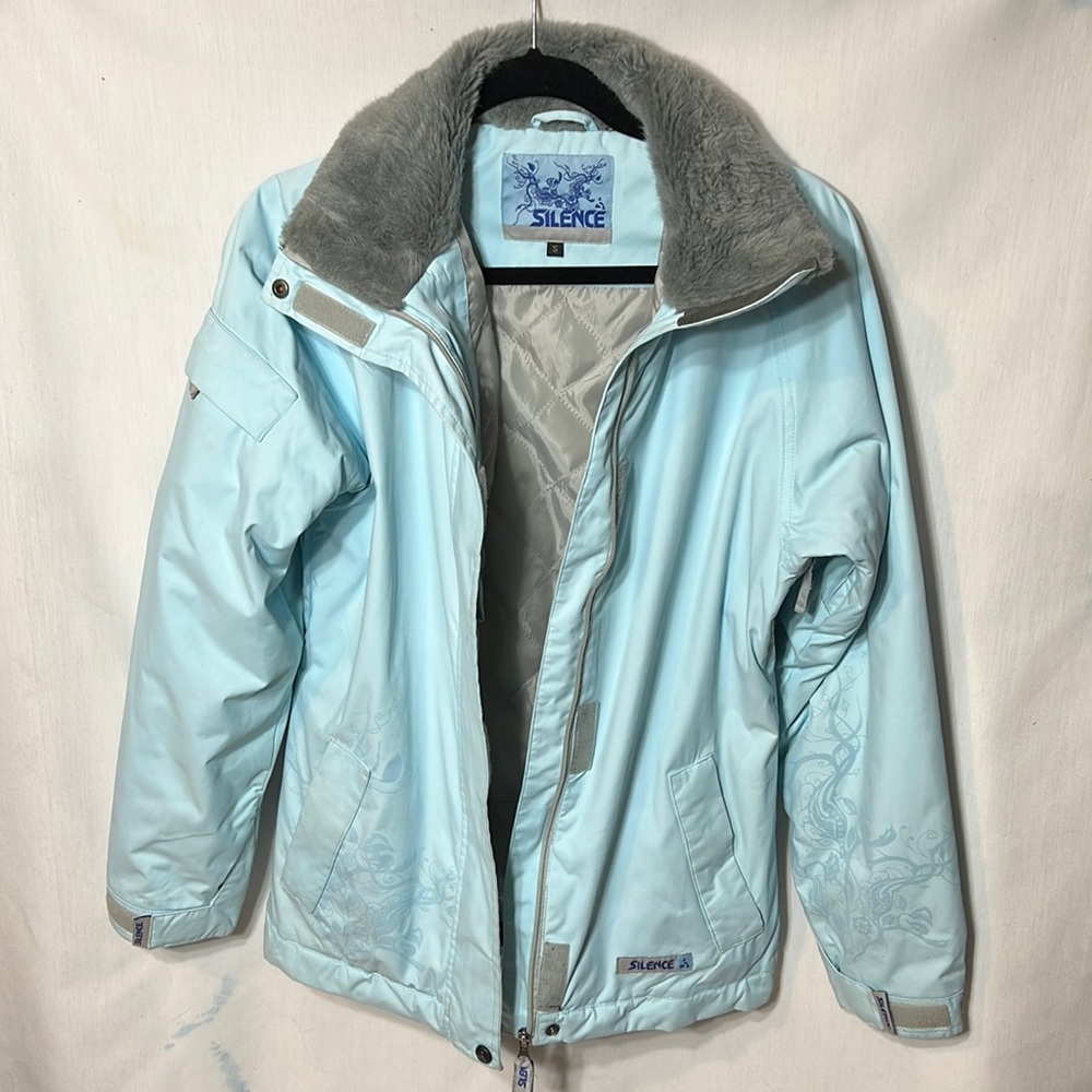Silence women’s lightweight jacket (S), zip/Velcro front, 2-front & R-arm pocket